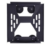 Keenso Soporte Magnético para Techo, 4 Potentes Imanes de 66 Libras Cada con Liberación Rápida para Vehículos Recreativos, Barcos, Yates, SUV, Revestimiento Negro Inoxidable para (C)