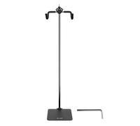 Keenso Soporte para Bicicletas, Construcción de Acero, Estante de Mantenimiento Ajustable para Bicicletas de Montaña y de Carretera de 26 a 29 Pulgadas
