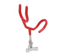 Keenso Soporte para Caña de Pescar de 4 Piezas, Acero Inoxidable con Revestimiento de PVC, Diseño de Inclinación de 20 Grados para una Colocación Segura de la Caña, con Base de Montaje