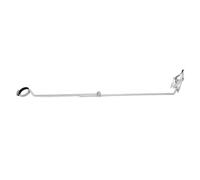 Keenso Soporte para Flauta, Soporte de Música de Hierro Ajustable para Uso Portátil con Abrazadera Segura, para Estudiantes e Intérpretes