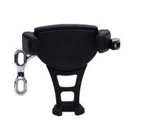 Keenso Soporte para Teléfono de Motocicleta, Soporte de Percha Compensado con Acolchado de Goma Suave para Gold Wing GL1800 2018 2024, Se Adapta a Teléfonos de 4,5 Pulgadas de Ancho (Silver)