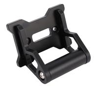 Keenso Soporte para Teléfono GPS para Motocicleta, Soporte de Extensión de Navegación de Aleación de Aluminio CNC, para Dispositivo Estable, Fácil Instalación, Negro, para Conductores 450MT 2024 2025