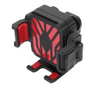 Keenso Soporte para Teléfono para Bicicleta, Tecnología de Absorción de Impactos, Rotación de 360° para Teléfonos Inteligentes de 5,7 a 7,2 Pulgadas, Soporte para Espejo Retrovisor de Motocicleta