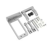 Keenso Soporte, Varilla Hidráulica de Aleación de Aluminio, Kit de Montaje Servo para Coches RC, Alta Resistencia, Diseño Integrado, Ideal para Uso Todoterreno
