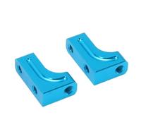 Keenso Soportes Servo RC, 2 Piezas de Aleación de Aluminio de Gran Resistencia Soporte Servo Universal para TB03 TT02 XV01