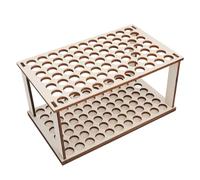 Keenso Soportista Multifuncional de Portavasos de Madera Extraíbles Organizador de Lápices de Salvación para Artistas, Boj de Diseñadores (Tipo B)