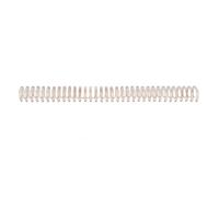 Keenso Spiral Binding Coils Durable Nylon Coated Iron 180 Sheet Capacity