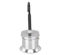 Keenso Spovetop Moka Moka Aluminio Pout Máquina de café Italiano para Viajar 1 Taza de 50 Ml