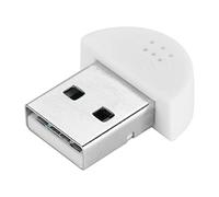 Keenso Super Mini USB 2.0 Micrófono para PortableSktop PCS: Alto Sonido de Lealtad para Skype/, Reducción de Ruido y Camión Omnidireccional (White)