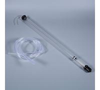 Keenso Syphon Racking Cane Tubo de Limpieza Efectivo para el Vino de Cerveza Botella de Carboy con Plástico de Manguera para Hogares