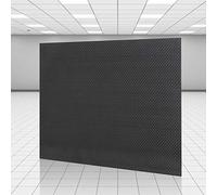 Keenso Tablero de Láminas de Fibra de Carbono de Alta Dureza, Bueno para los Entusiastas de los Deportes Al Aire Libre (Luz brillante 230 * 170 * 0,5mm)