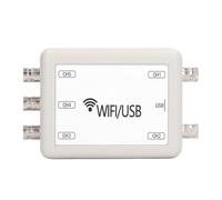 Keenso Tableta Portátil -Oszilloscopio 5 Canales de Osciloscopio Virtual de Teléfono Móvil WLAN PC Portátil para la Corrección de Errores Simples para Entusiastas de la Electrónica, Gris