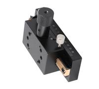 Keenso Tablón de precisión y etapa de traducción lineal de piñón Semcic-80 30 X 50 Mm Mesa deslizante para experimentos científicos