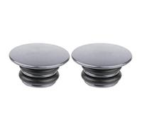 Keenso Tapón de manillar de bicicleta, tapones de manillar de bicicleta, aleación de aluminio, universal