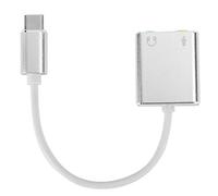 Keenso Tarjeta de Sonido Externa Compacta Hecha de Aleación de Aluminio para una Experiencia Musical Mejorada para los Viajeros