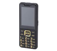 Keenso Teléfono de Llave 2G con Botones Extra Grandes y Linterna para Personas Mayores, Práctico para Emergencias (Black)