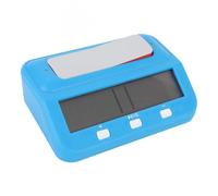 Keenso Temporizador de Ajedrez, Reloj Electrónico ABS con Función de Retardo de Recompensa, Modos Personalizables para Entrenamiento Competitivo y Torneos (Blue)