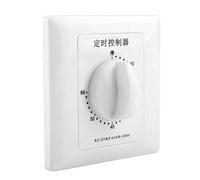 Keenso Temporizador de bomba de agua, cuenta regresiva mecánica interior, control de temporizador programable para electrodomésticos con operación de botón, ventilador, calentador, enrutador, acuario