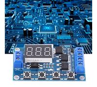Keenso Temporizador de Retardo Interruptor Placa de Circuito PCB Temporizador Retardo Módulo de relé 12 V 24 V 5 A 36 15 A de Ciclo de Disparo Doble Control MOS para Equipos de Automatización