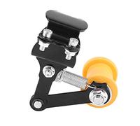 Keenso Tensor de Cadena de Motocicleta, Herramienta de Tensor de Cadena de Ajuste de Rodillo Modificado Ajustador de Cadena Ajustable Universal Adecuado para la Mayoría de Motocicletas(Black)