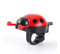 Keenso Timbre de Bicicleta para niños, Timbre de Bicicleta con Forma de Mariquita, Timbre de Bicicleta para niños, Mini Timbre de Bicicleta Lindo para niños, diversión al Aire Libre