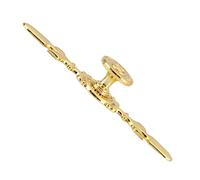 Keenso Tirador de Cajón para Gabinete, Perilla de Estilo Retro Europeo de Aleación de Zinc de 4,72 Pulgadas para Muebles, Joyero, Cajas de Madera, Diseño Elegante y Delgado con 4 Colores, Fácil de