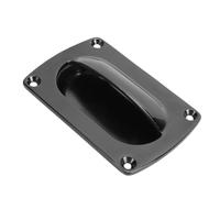 Keenso Tirador Empotrado de Acero Inoxidable 316, Tirador de Escotilla Empotrada con Revestimiento de PVD para Yates, Barcos, Vehículos Recreativos, Cajas de Herramientas, Muebles
