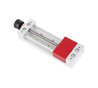 Keenso Tornillo de Banco de Prensa de Taladro, Tornillo de Banco de Abrazadera de Aleación de Aluminio Resistente para Pulir y Taladrar, Rango de Sujeción de 0-100 Mm, Ideal para Entusiastas del