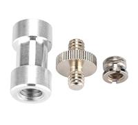 Keenso Tornillos de Trípode de Metal Duraderos de 1/4" 3/8" para Adaptador de Soporte de Luz para Soporte de Cámara - Alta Resistencia y Universalidad - para Todos los Usuarios