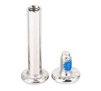 Keenso Tornillos para Patines, Repuesto en Línea Tornillo para Inline Tornillo para Inline Tornillo, 10 Piezas Diámetro Hexagonal Superior de 4 Mm para Niñas Niños Ruedas en Línea para
