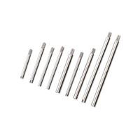 Keenso Tornillos para Relojes, Juego de Tornillos Profesionales para Reparación de Relojes con 10 Tamaños, Metal Anticorrosión, Incluye Caja de Plástico para Relojeros y Trabajadores de Reparación