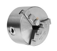 Keenso Tornio de Metal Chuck 4 Pulgadas de 3 Mandíbulas Centrado con Mandíbulas Adicionales para Accesorios de la Máquina para Volver