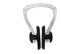 Keenso Training Sport Nariz Clip de Olor a la Nariz Lavable, Marco de Clip de Nariz Elástica para Entrenamiento en Gimnasio, Clip de Nariz de 2% para Niños y Adultos (BLACK)