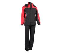 Keenso Traje de Lluvia Transpirable para Motocicleta, Equipo de Lluvia Ligero e Impermeable con Cubiertas Ocultas para Zapatos para Montar Al Aire Libre (XL)