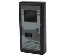 Keenso Transistor Probador de 1.8 Pulgadas TFT Color Vecker Automático para la Detección de Pruebas, para Técnicos de Electricistas, Material ABS (BLACK)