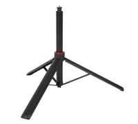 Keenso Trípode para Cámara de Acción, Trípode Extensible de Aleación de Aluminio ABS, Estructura Estable, Longitud Ajustable, Ideal para Cámaras Action 4 y Pocket 3 (1,4 m/55 Pulgadas)