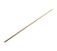Keenso Tubo de Latón de 50 Cm de Longitud para la Producción de modelos: Alta Dureza, Buena Ductilidad, Adecuada para Tuberías, Diseño Arquitectónico (Agujero de 8 mm de diámetro y 1,6 mm)