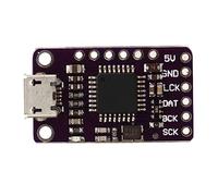 Keenso USB -ZU I2S DAC Módulo de Decodificador de Audio Estéreo para Recuperación de Reloj Confiable, para Auriculares Individuales, 1 X Módulo de Decodificador de Audio Estéreo2 X Encabezado de Pin