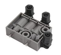 Keenso Válvula de Control de la Base del Asiento Válvula de Ajuste de del Asiento de Metal de 3 Puertos Ajuste Rápido de la Absorción de Impactos del Fácil Instalación para Camión HINO MAN HOWO FOTON