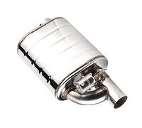 Keenso Válvula de Escape Variable Muffler, Válvula de Escape Universal de 63 Mm Válvula de Escape de Acero Inoxidable Puerto Remoto Dispositivo de Vacío Bomba de Vacío Muffler Variable