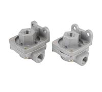 Keenso Válvula, Válvula 2PCS 9735000030 Metal de Alto Rendimiento para Reemplazo del de Frenos de Aire para 229859 288251