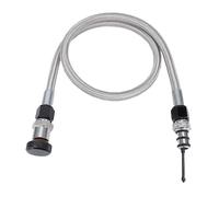 Keenso Varilla Medidora de Transmisión con Bloqueo, Reemplazo de Varilla Medidora de Líquido de Transmisión Automática de Aluminio para Camionetas SUV de la Serie 1500 con