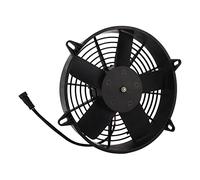 Keenso Ventilador de Refrigeración de Condensador Eléctrico de 305 Mm, 24 V, 160 W, Diseño de 5 Aspas con Disipación de Calor Mejorada, para Autobuses y Camiones