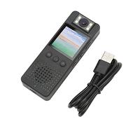 Keenso Vlog Body Cam 18P Cmara corporal Vlog, cmara corporal de expansin de contenido de 256 GB, reduccin de ruido inteligente, alta frecuencia de fotogramas, sincronizacin de reproduccin