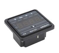 Keenso Voltímetro Digital GV13T Generador, AC DIGICA Pantalla de Medición para Control Industrial (AC380V)