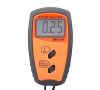 Keenso Voltímetro Digital SM8124A con Pantalla LCD para Vehículos Automotrices y Eléctricos