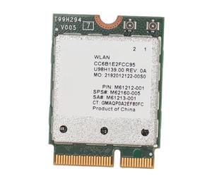 Keenso Wifi6 Doble de Doble Banda 2400 MBIT/S M.2 10 11 Adaptador de Tarjeta de Red Inalámbrica, Compatibilidad Eficiente para Juegos en Línea, Oficina en Casa