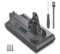 Keenstone 8000 mAh Batería para aspiradora Inalámbrica Dyson V10 SV12 Animal, Absolute, Motorhead, Parquet, Fluffy, Total Clean, SV27 y Cyclone