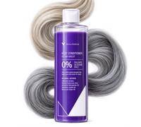 KEEP Acondicionador Violeta Matizador para Pelo Rubio, Blanco, Gris y con Mechas | Mascarilla Azul para Tonos Amarillos y Naranjas | Sin Sulfatos ni Siliconas | Keratina Vegetal 400ml XXL