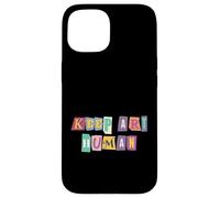 Keep Art Human Creativity Resistance Support Artista Derechos Carcasa para iPhone 15